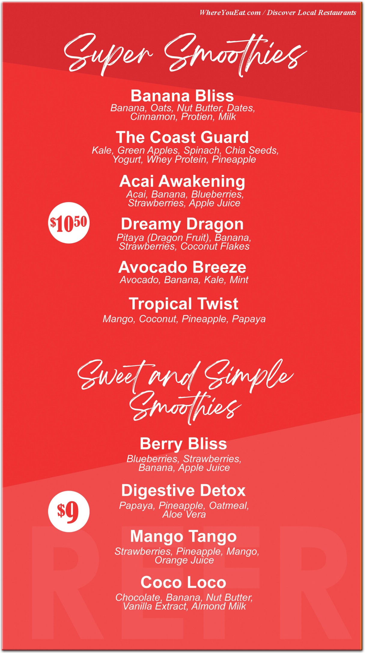Our Foods