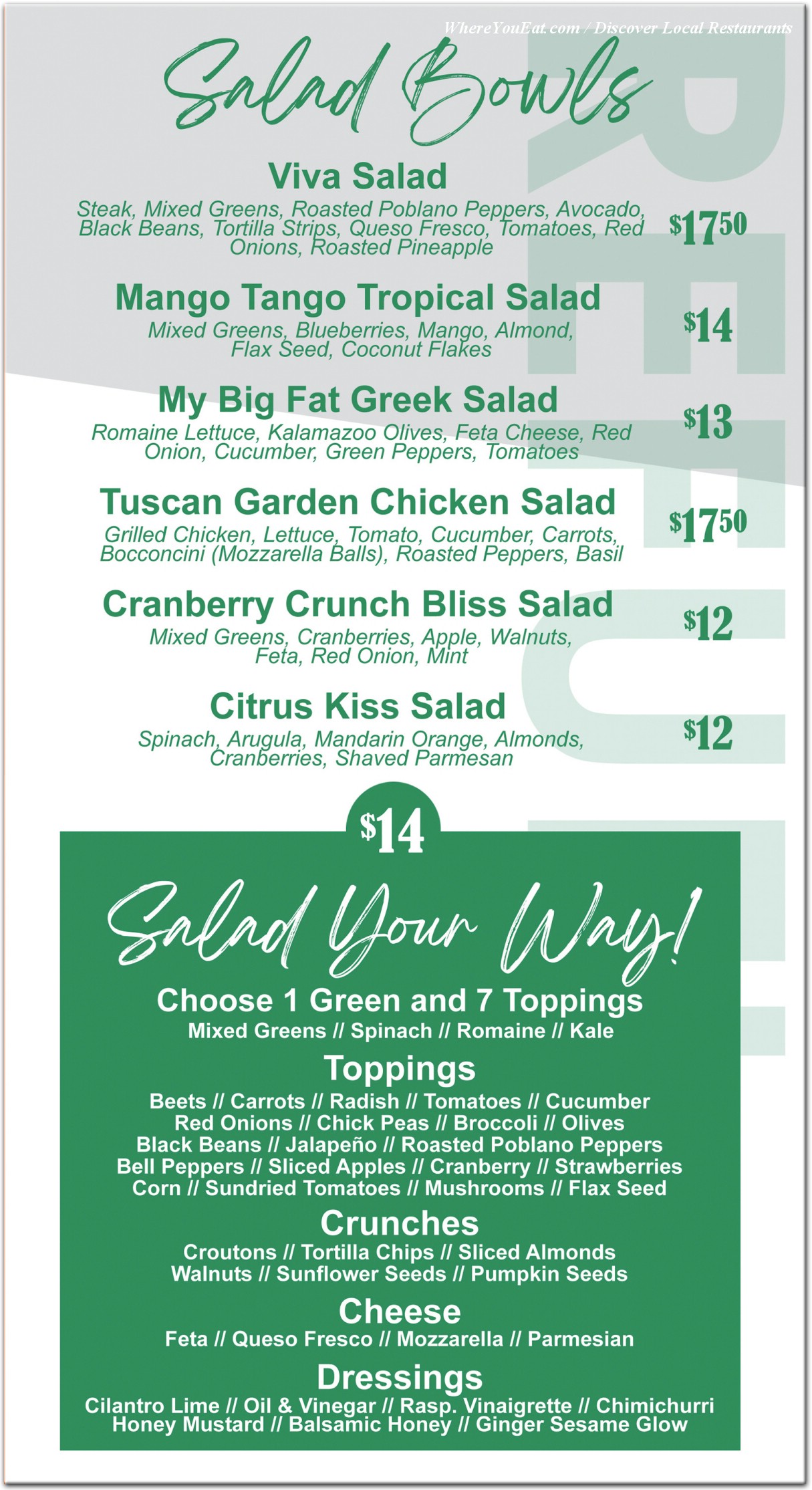 Our Foods